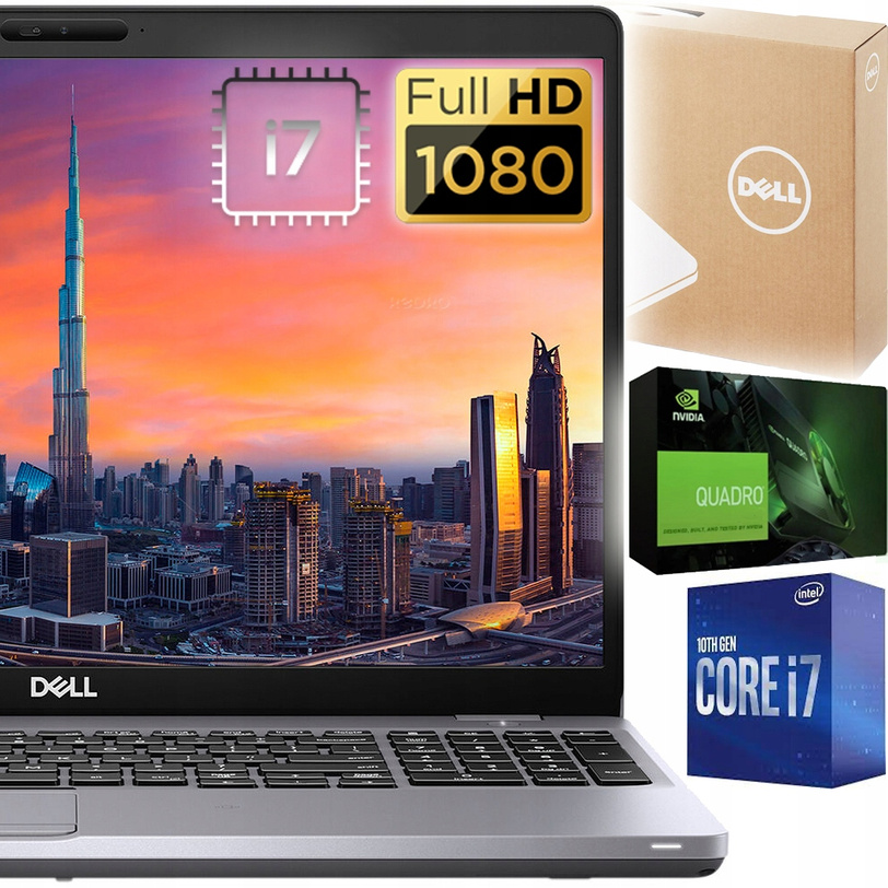 NOWY Laptop Dell Precision 15 i7 32GB 1TB SSD P520