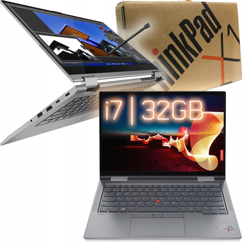 Lenovo ThinkPad X1 Yoga GEN 6 i7-1185 32GB 1TB SSD FHD+TOUCH PODŚ-KL W11PRO