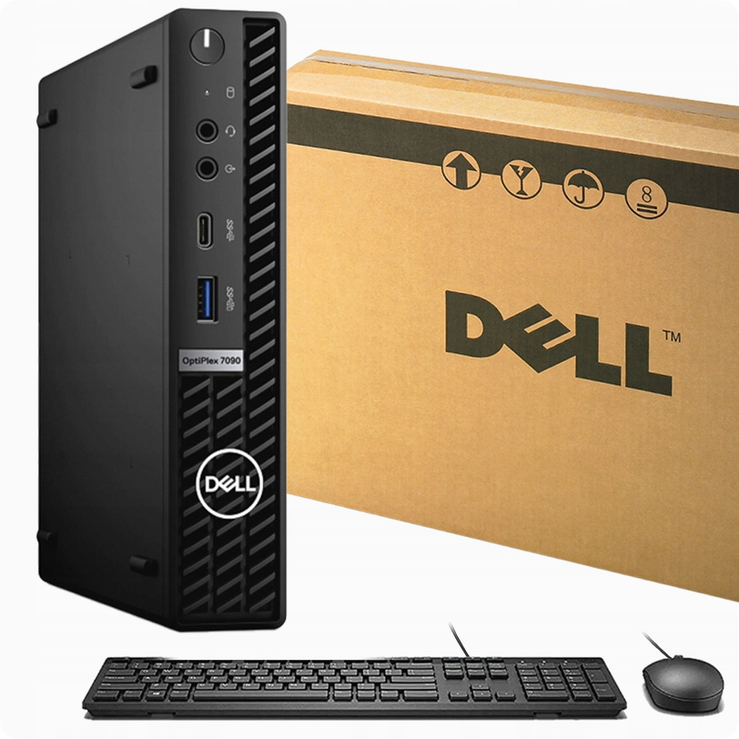 KOMPUTER STACJONARNY DELL OPTIPLEX 7090 MFF i5-10400 16GB DDR4 512SSD W11