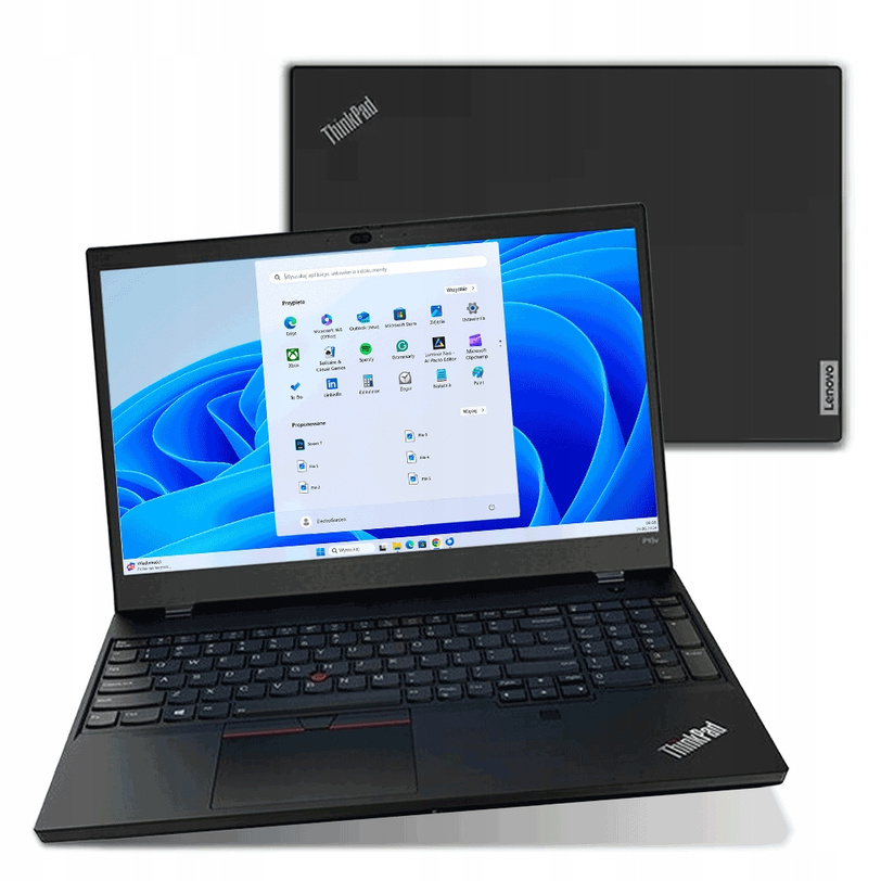 POTĘŻNY LAPTOP Laptop ThinkPad P15V GEN3 RYZEN 7 64GB 1TB RTX A2000 4K W11P