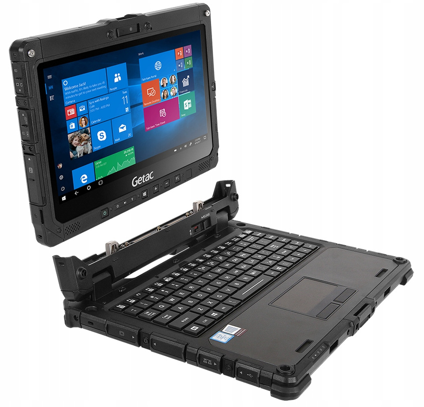 PANCERNY Getac K120 Rugged i5-8250U 16GB SSD FHD TOUCH LTE PODŚ-KL W11Pro