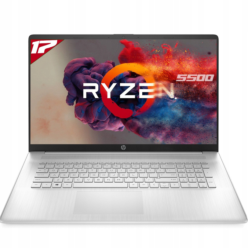 HP Notebook 17 RYZEN 5 5500 12GB 1TB ATI Touch W10