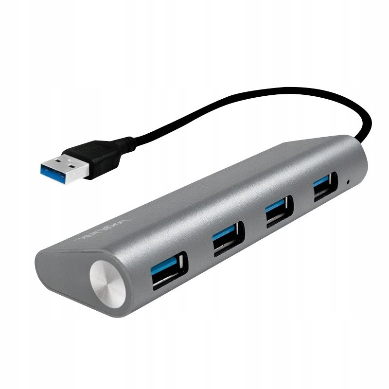 LOGILINK Hub 4xUSB 3.0 aluminiowa obudowa