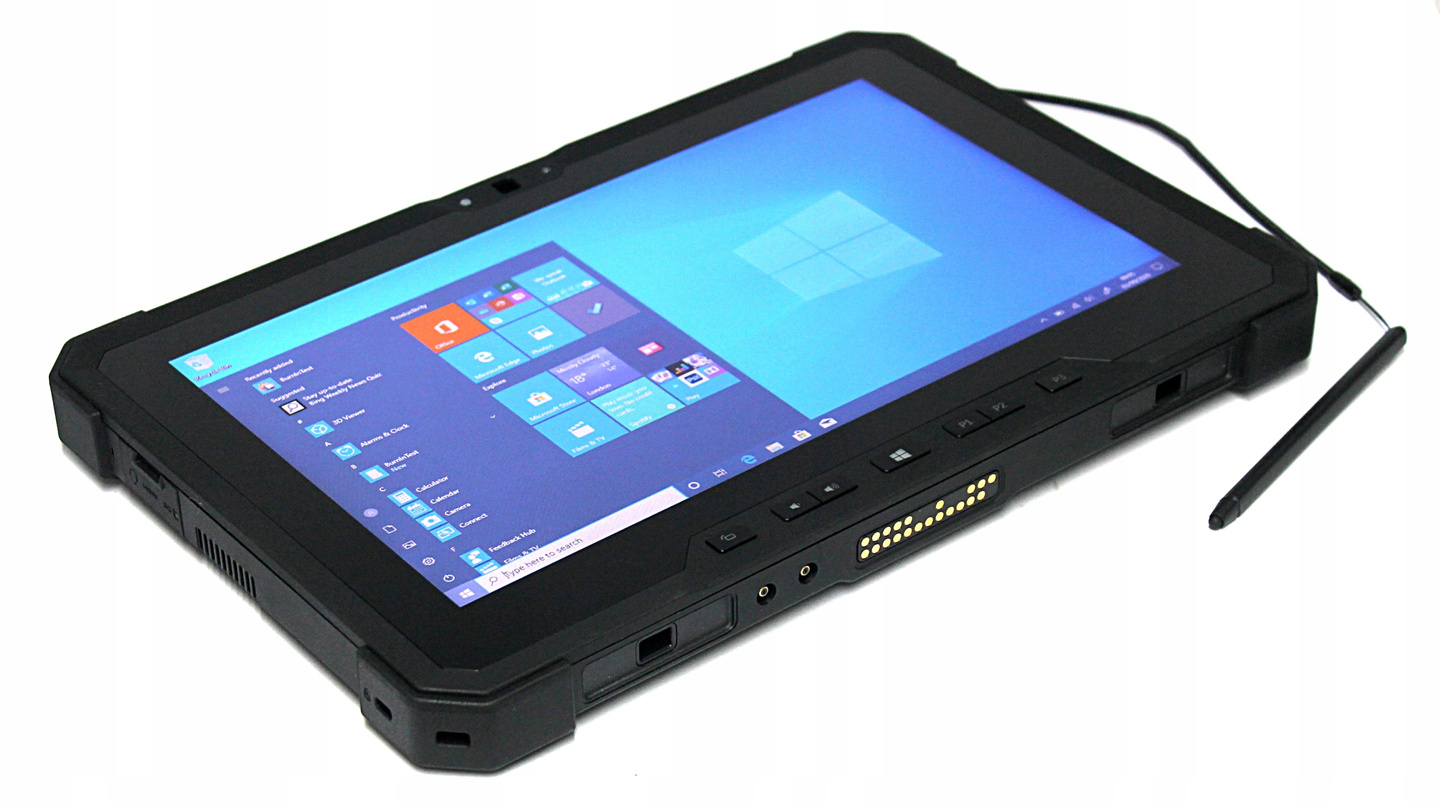 PANCERNY Tablet DELL 7202 RUGGED M5 8GB 256SSD TOUCH 2xBAT W10P