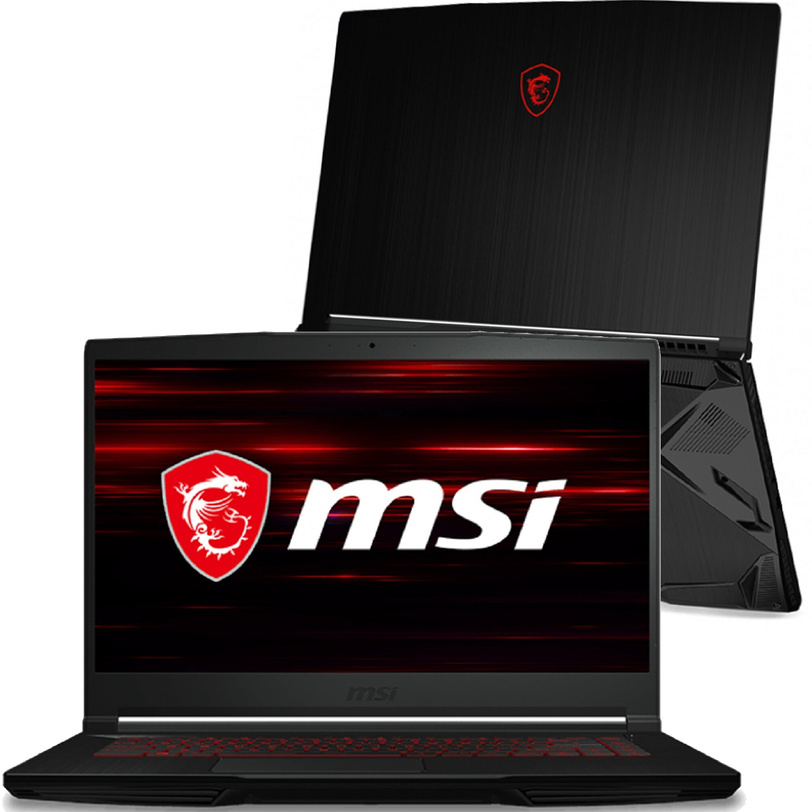 LAPTOP GAMINGOWY MSI GF63 Thin i5-10500 16GB 512SSD FHD GTX1650 BLK Win11