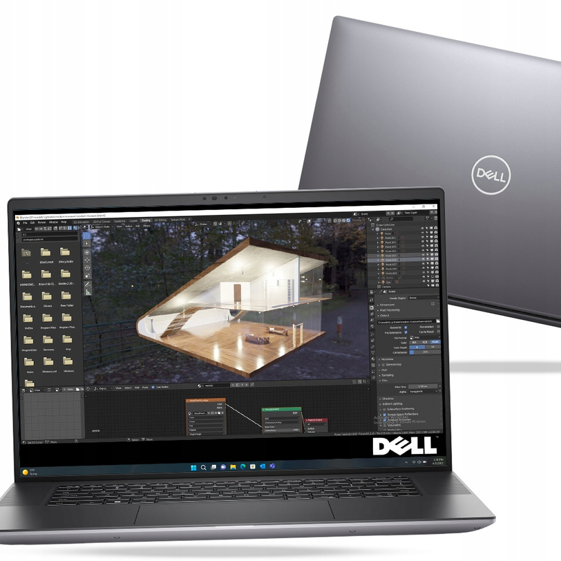 STACJA ROBOCZA Dell Precision 5680 i5-13600H 16GB DDR5 SSD BLK FP W11P 16"