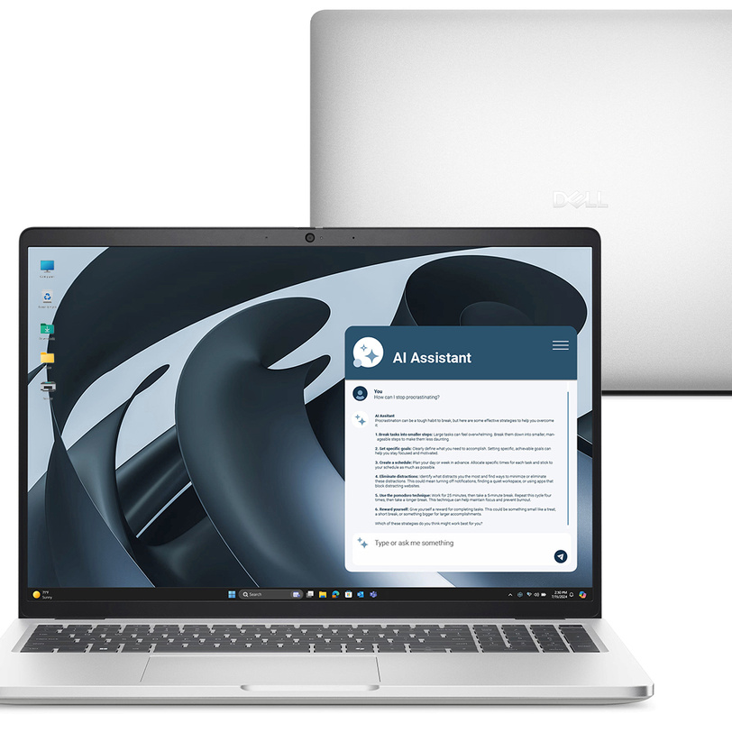 NOWOCZESNY LAPTOP Dell PRO 16 Plus AMD RYZEN AI 5 340 16GB 1TB SSD FHD+ W11