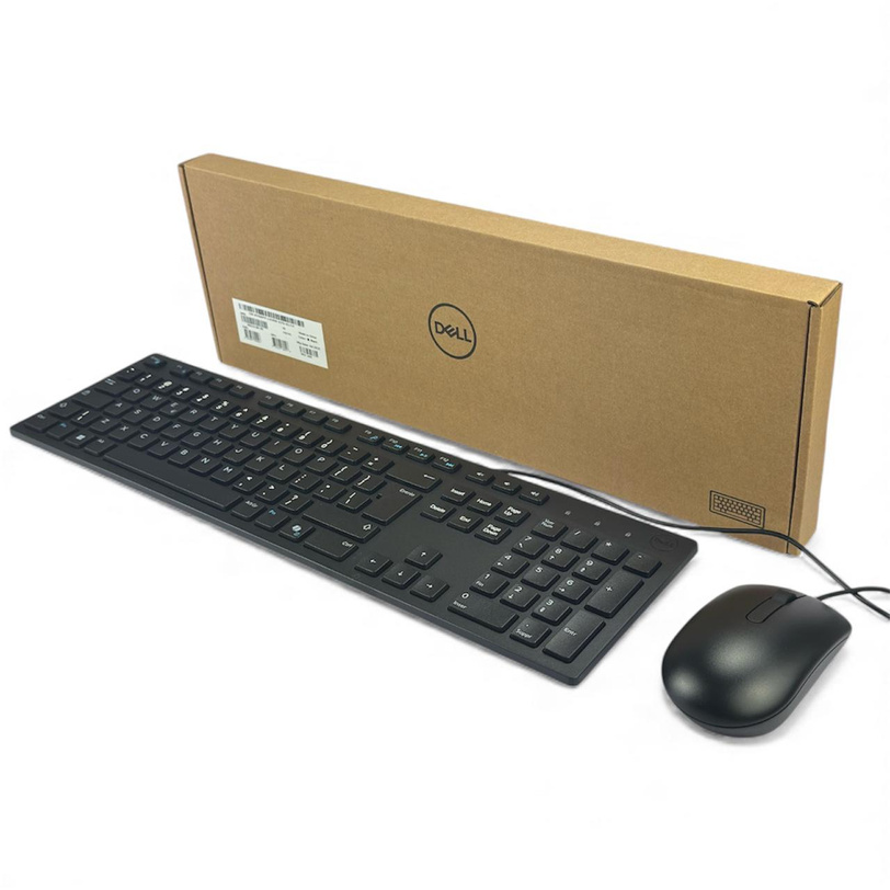 NOWY Zestaw Dell: Klawiatura KB216 + Mysz MK116 Dell USB