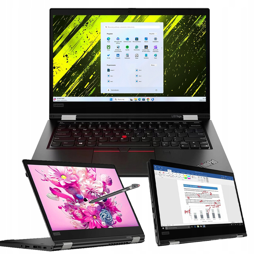 Lenovo ThinkPad L13 YOGA Gen.2 2in1 i5-1145 16GB 1TB TOUCH BLK W11 + Pen