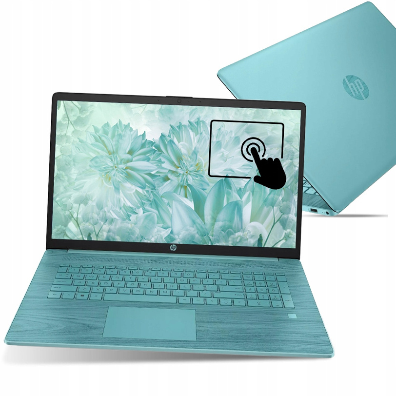 LIMITOWANY Laptop HP 17 i5-1335 12GB 1TB SSD HD+ BLK TOUCH USB-C W11 17.3"
