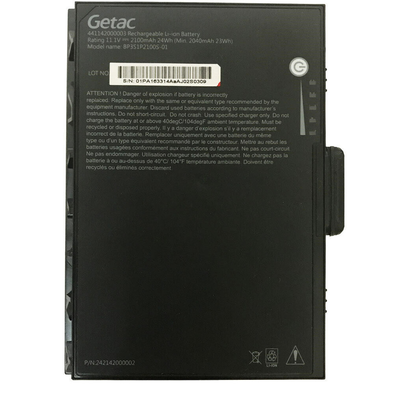 Bateria Getac BP3S1P2100S-01
