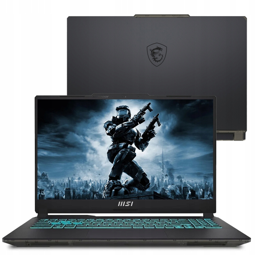 Laptop Gamigowy MSI Cyborg 15 A12UCX i5-12450 16GB 512SSD RTX2050 BLK W11