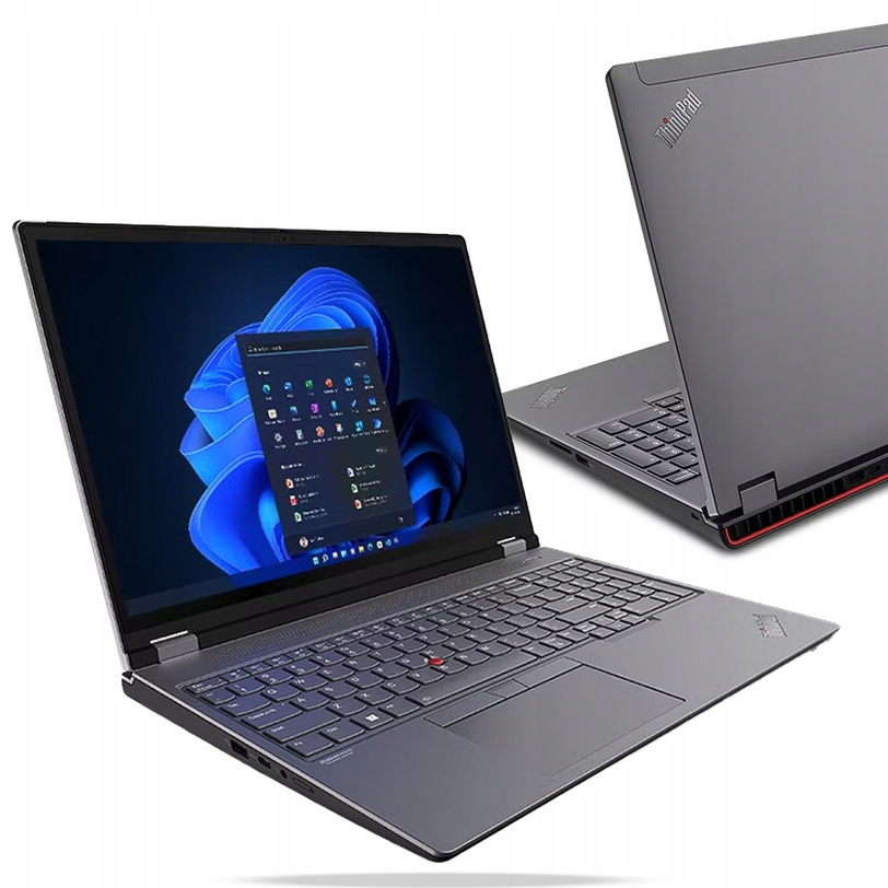 POTĘŻNY Lenovo ThinkPad P16 G2 i9 32GB 1TB SSD RTX3500 BLK FP W11P 16"