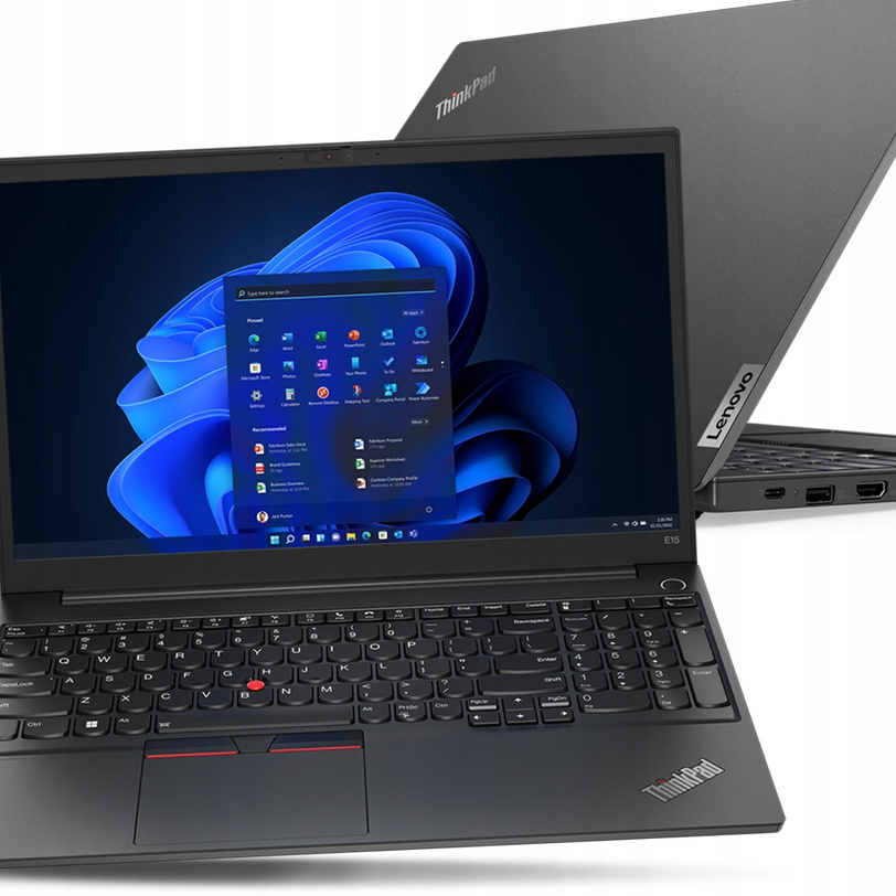 Nowy laptop Lenovo ThinkPad E15 i5-1235 16GB 512GB SSD FHD MAT PODŚ-KL W11Pro