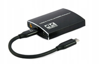 GEMBIRD Adapter USB-C do 2xHDMI 4Kx2K audio