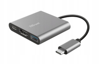 TRUST DALYX adapter USB C 3w1