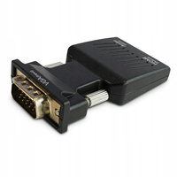 SAVIO Konwerter VGA do HDMI, Audio, Full HD, CL-145