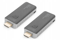 Przedłużacz/Extender HDMI bezprzewodowy 50m 1080p 60Hz FHD 5GHz, audio )