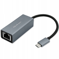QOLTEC Adapter USB-C na RJ45 Ethernet | 1000Mbps | Aluminiowa obudowa